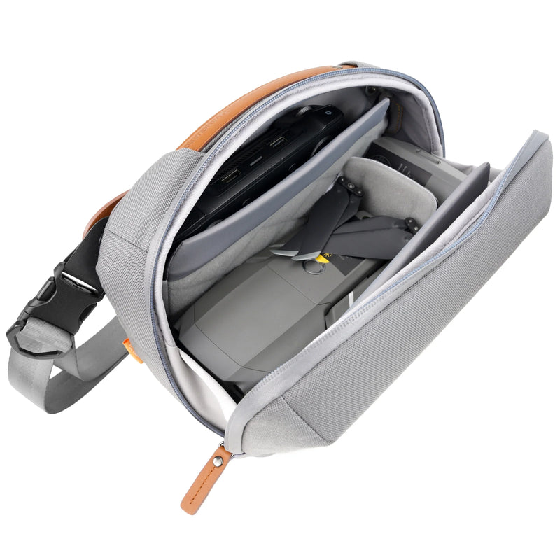 VEO CITY CB29 GY CROSS BODY BAG - GREY