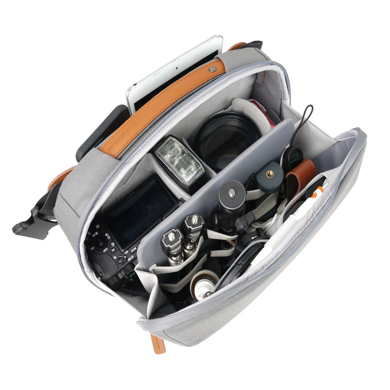 VEO CITY CB29 GY CROSS BODY BAG - GREY