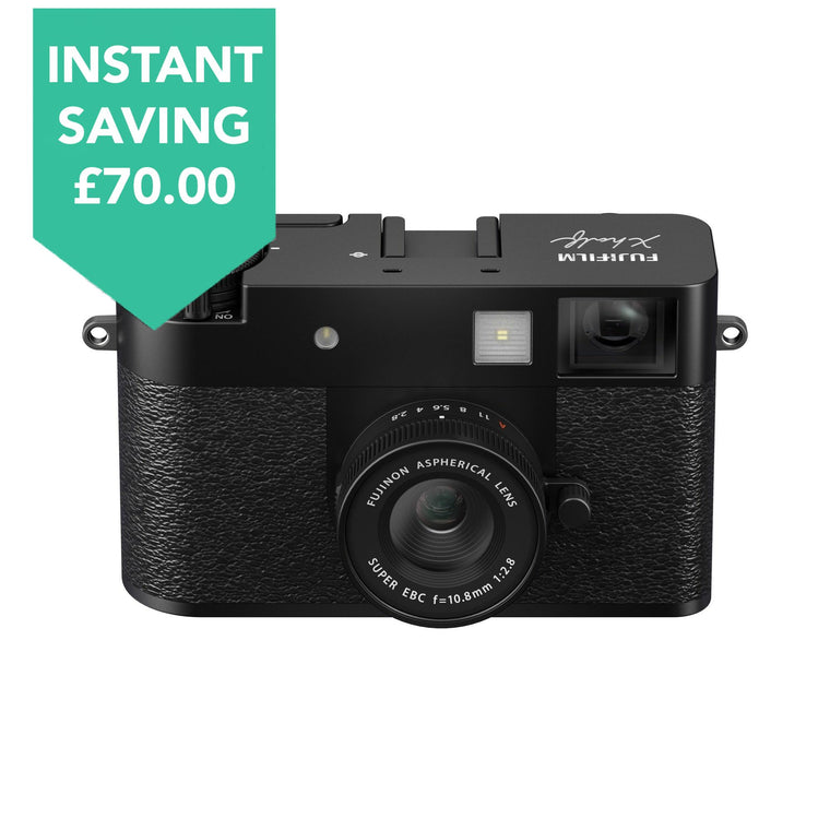 Fujifilm X half Compact Digital Camera - Black