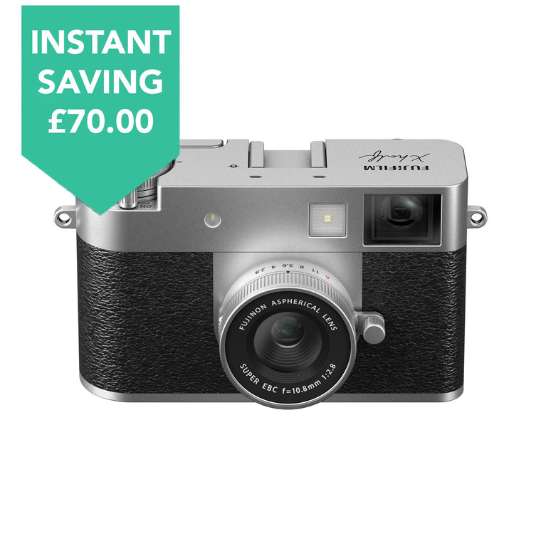 Fujifilm X half Compact Digital Camera - Silver