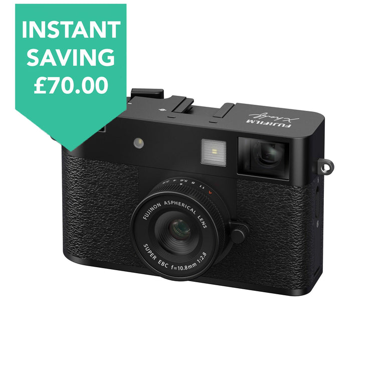 Fujifilm X half Compact Digital Camera - Black