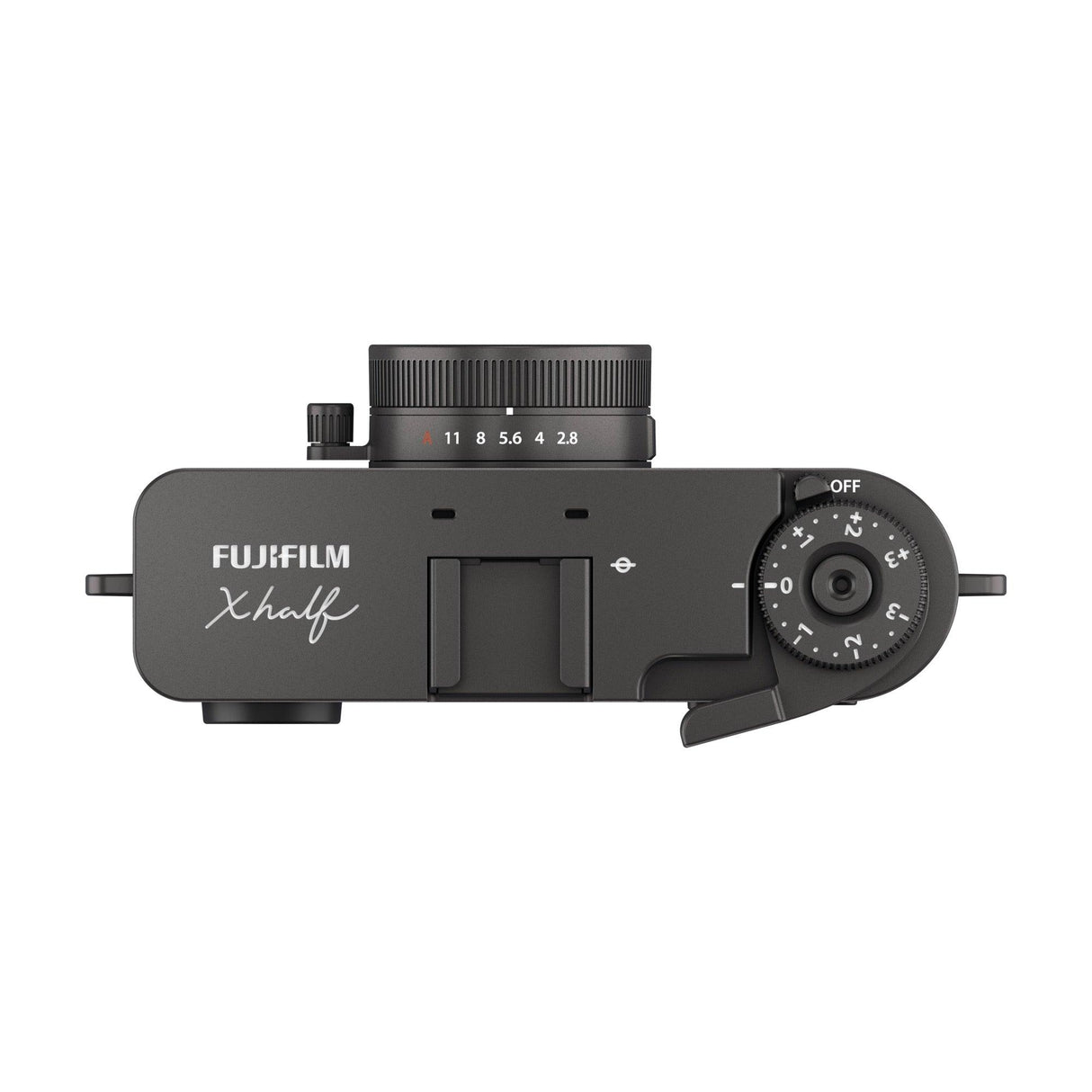 Fujifilm X half Compact Digital Camera - Charcoal Silver