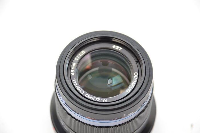 Used Olympus M. Zuiko 45mm f/1.8 Lens