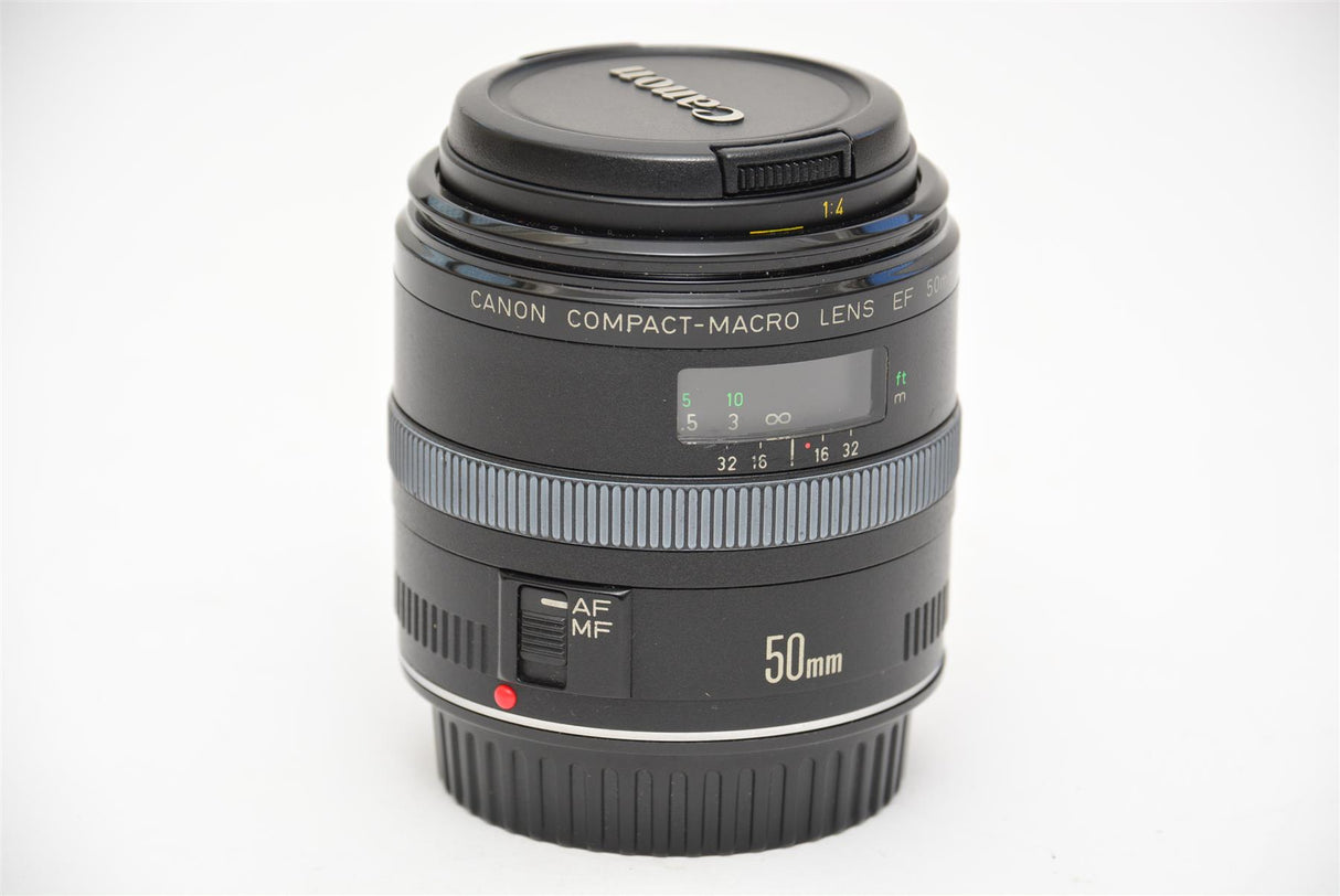 Used Canon EF 50mm f/2.5 Compact-Macro Lens