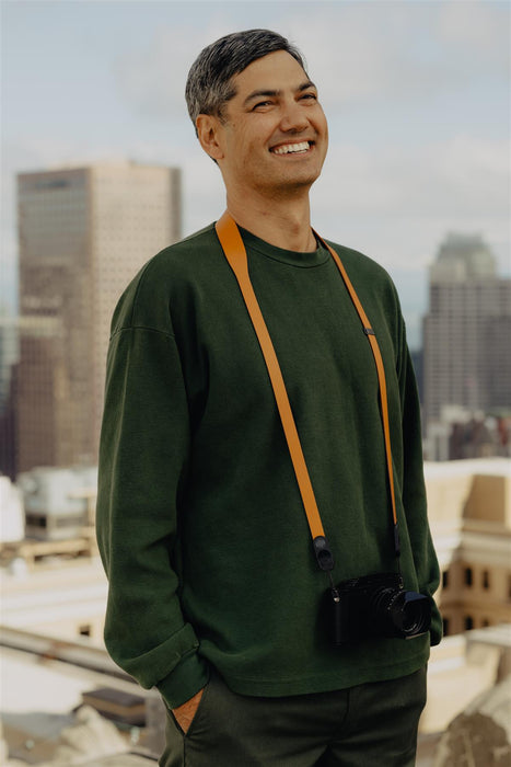 Peak Design Form Leather Camera Strap Long - Amber