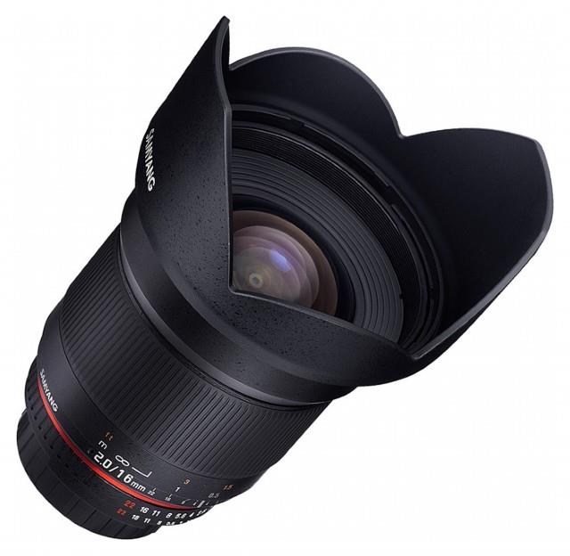 Samyang MF 16mm f2 ED AS UMC CS Lens - Fujifilm X Mount