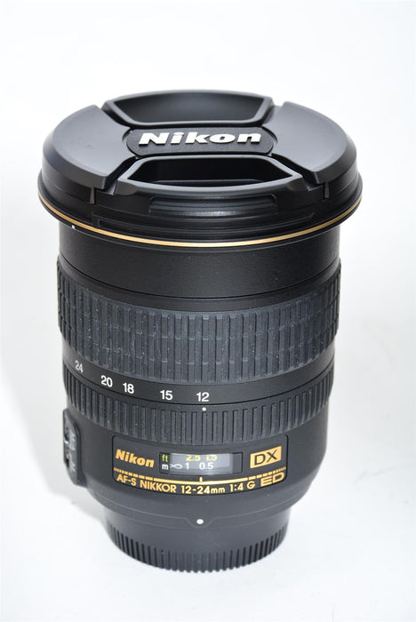 Used Nikon AF-S Nikkor 12-24mm f/4 G ED DX Lens