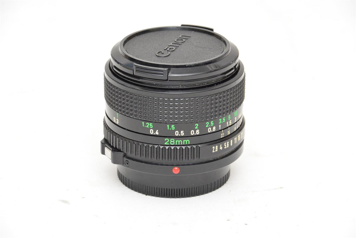 Used Canon FD 28mm f/2.8 Lens