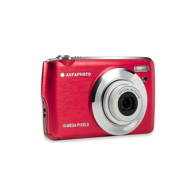 AgfaPhoto Realishot DC8200 Digital Compact Camera - Red