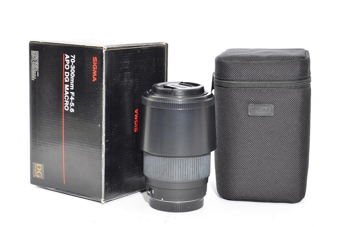Used Sigma 70-300mm f/4-5.6 APO DG Macro Lens For Canon