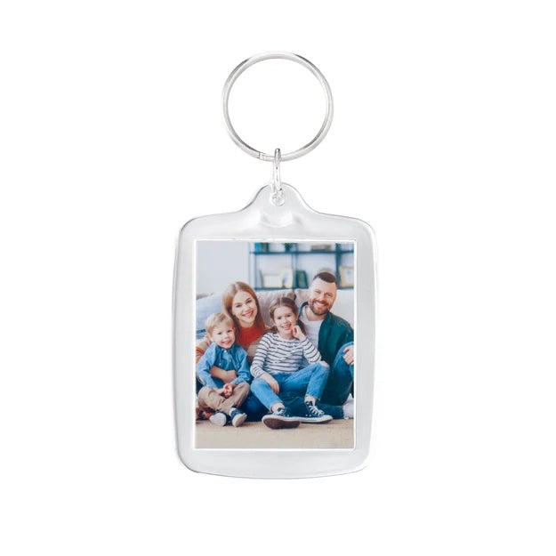 Kenro Acrylic Passport Size Photo Keyring