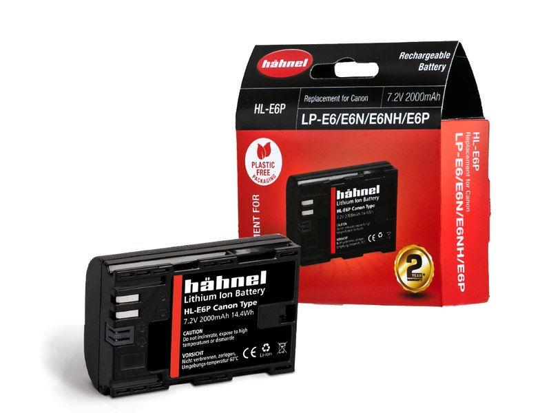 Hahnel HL-E6P Battery Replacement for Canon LP-E6/E6N/E6NH/E6P