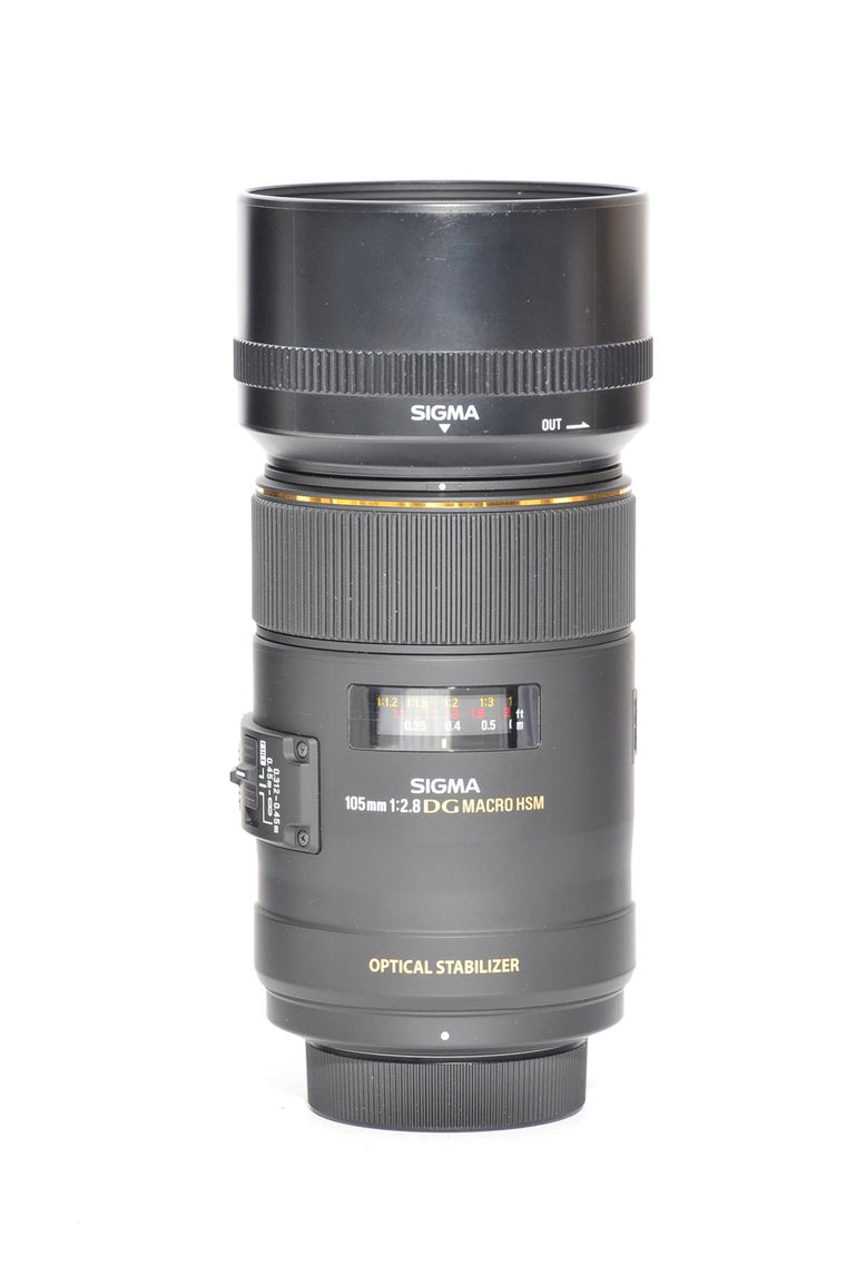 Used Sigma 105mm f/2.8 Lens for Nikon
