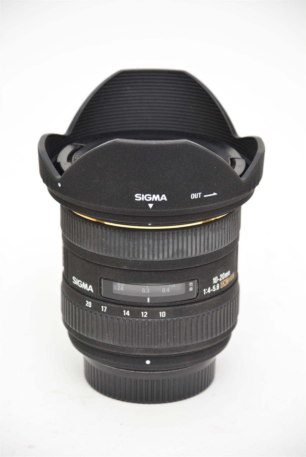 Used Sigma 10-20mm f/4-5.6 DC HSM Nikon Lens