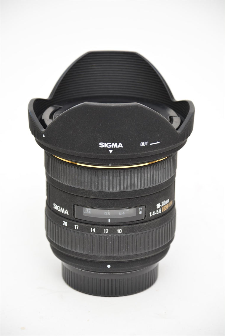 Used Sigma 10-20mm f/4-5.6 DC HSM Nikon Lens
