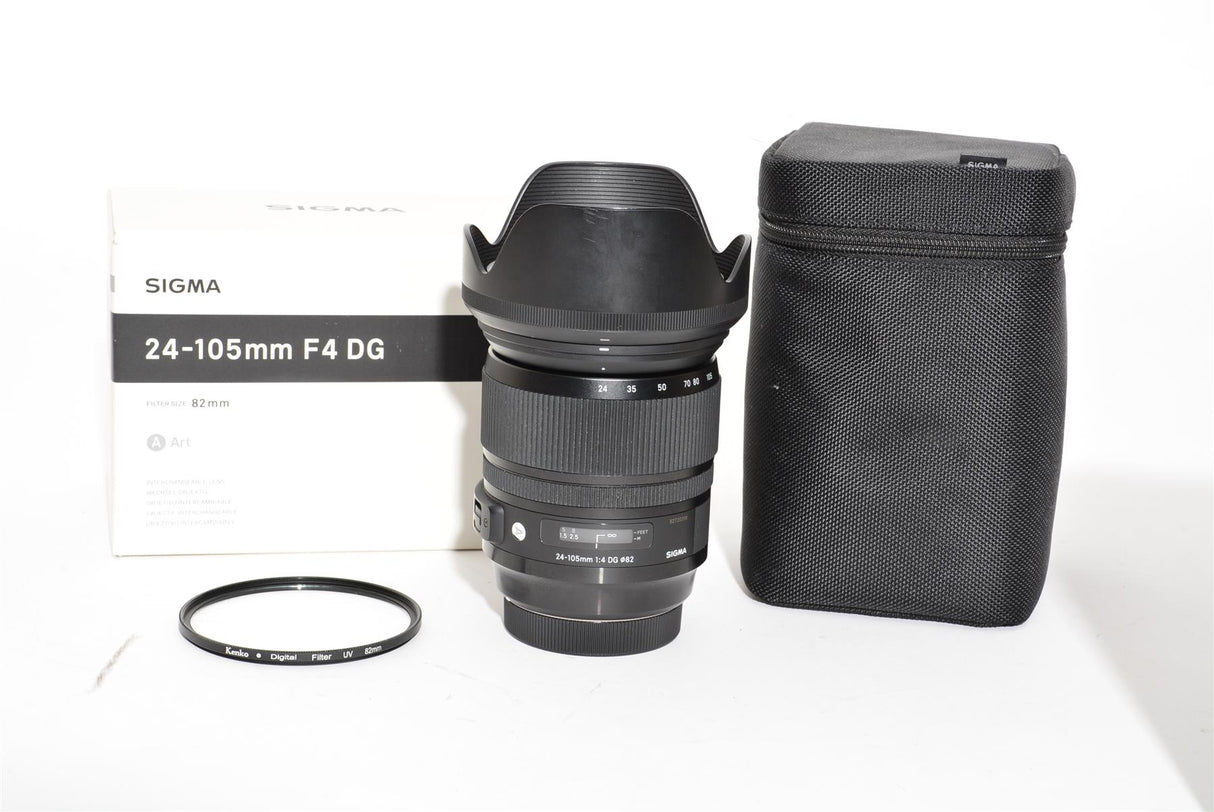 Used Sigma 24-105mm f/4 DG OS HSM Lens For Canon