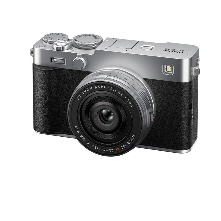 Fujifilm X-E5 Digital Camera with XF 23mm f/2.8 R WR - Black