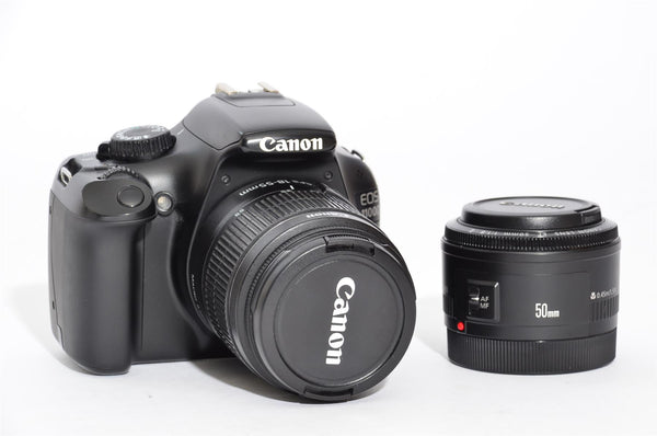 Used Canon EOS 1100D With 18-55mm 50mm Lenses