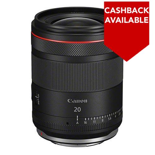 Canon RF 20mm F1.4L VCM Hybrid Lens - Black