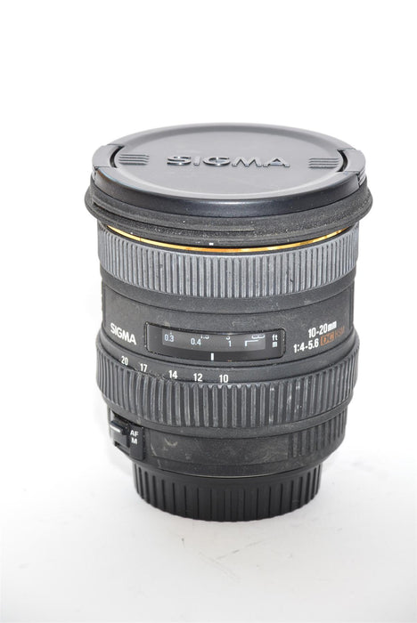 Used Sigma 10-20mm f/4-5.6 DC HSM Lens for Canon