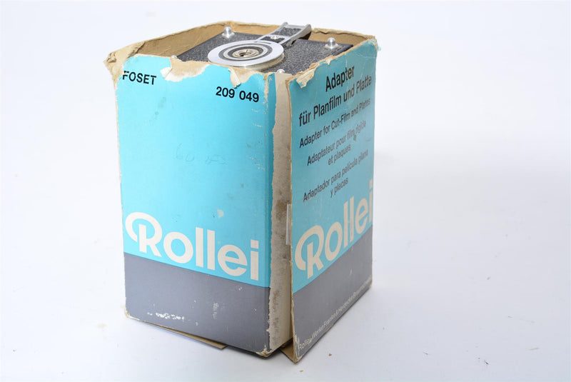 Used Rollei Adapter for Cut-Film and Plates