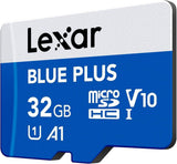 Lexar microSDHC Blue Plus UHS-1 32GB V10 R100MB/s