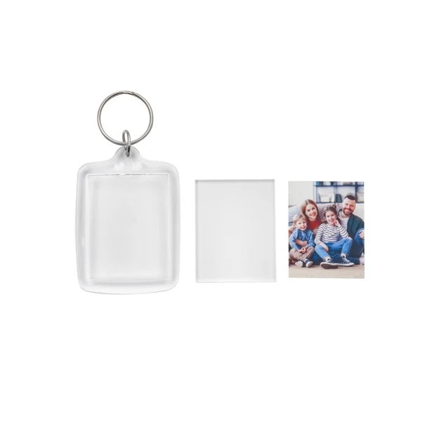 Kenro Acrylic Passport Size Photo Keyring