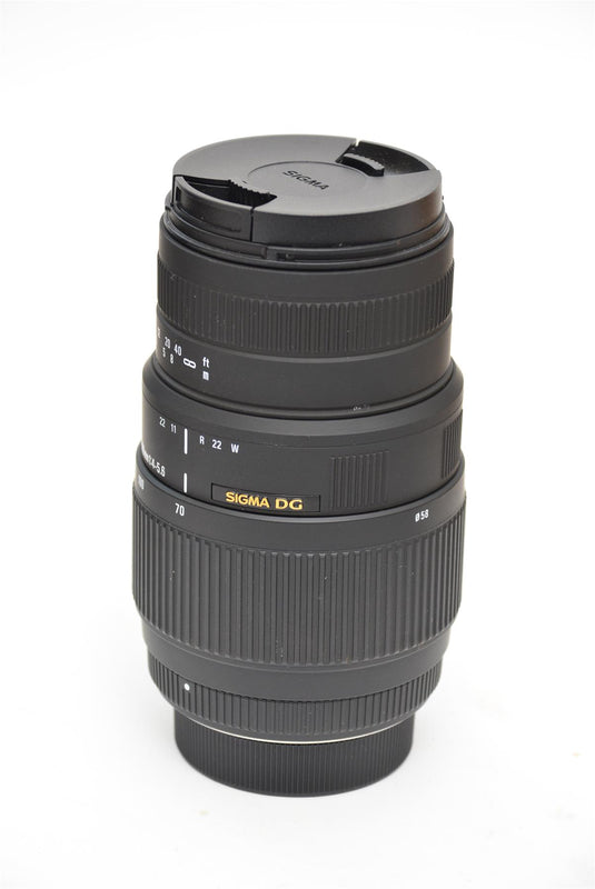 Used Sigma DG 70-300mm f/4-5.6 Nikon Fit Lens