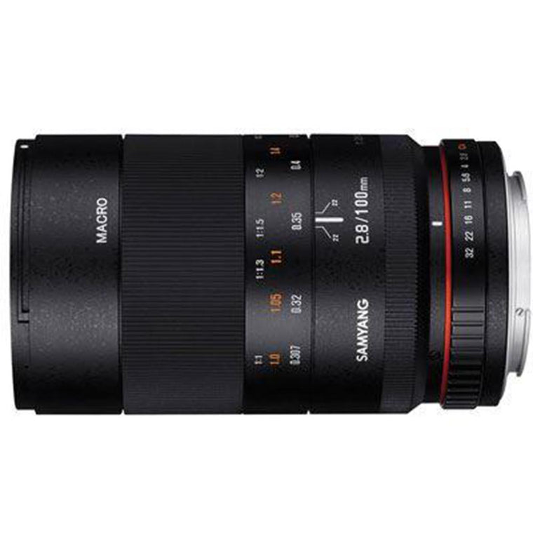 Samyang MF 100mm f2.8 ED UMC Macro Lens - Fujifilm X Mount
