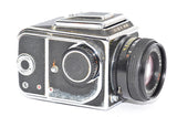 Used Kiev 88 with 80mm f/2.8 Volna 3 and 2x film backs