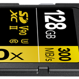 Lexar SDXC UHS-II - Pro Gold Series - V90 2000x 300MB/s - 128GB