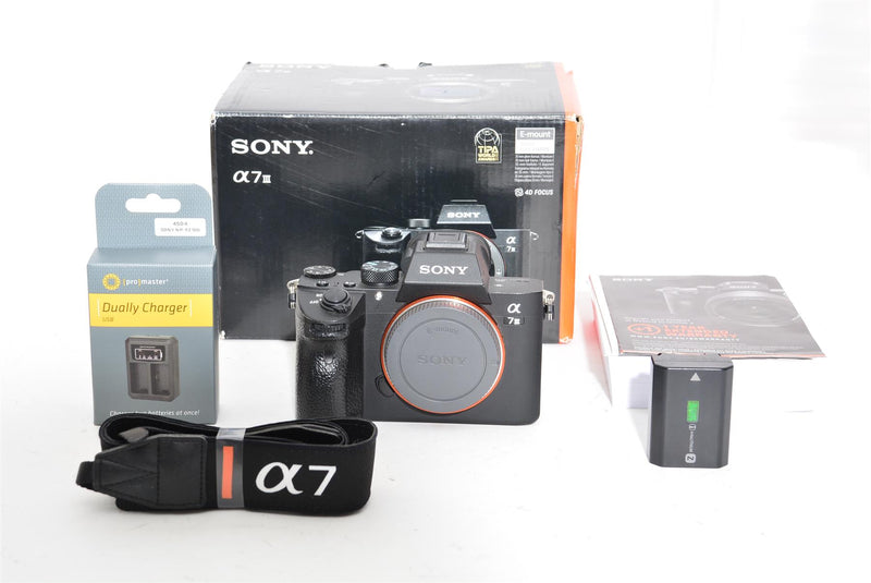 Used Sony A7 III Mirrorless Camera Body