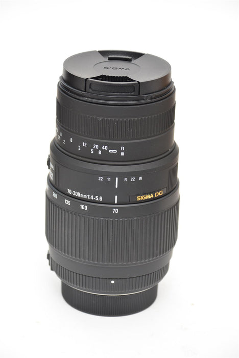 Used Sigma DG 70-300mm f/4-5.6 Nikon Fit Lens