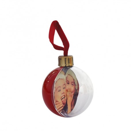 Adventa Baubles - 80mm - Red