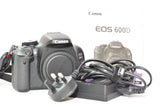 Used Canon EOS 600D DSLR Camera