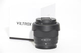 Used Viltrox 56mm AF F/1.7 STM ED IF XF Mount