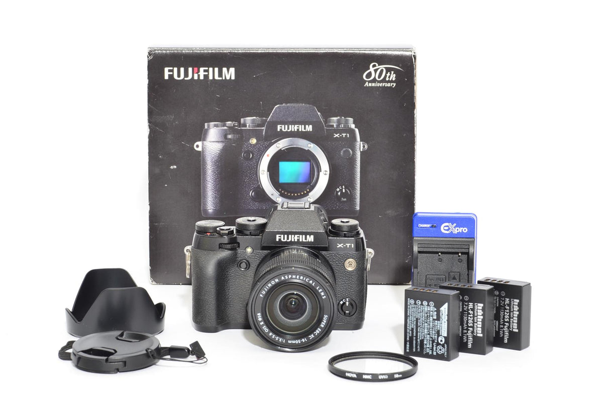 Used Fujifilm X-T1 with 16-50mm XC Lens