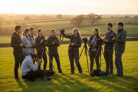 At Cambrian Photography, our photography workshops are paid, group-based learning sessions designed to help you understand your camera, improve your technique, and explore different styles of photography. Led by experienced photographers, our workshops offer a supportive and engaging way to develop your skills alongside others.Workshops run on scheduled dates and are suitable for beginner and intermediate photographers.