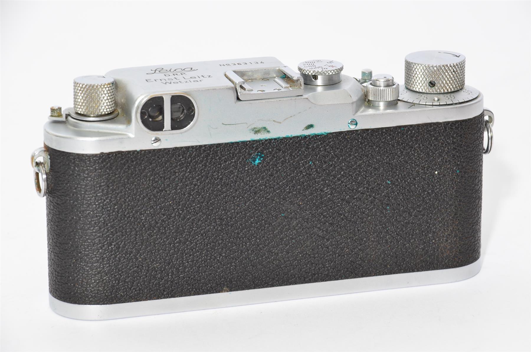 Used Leica 111c D.R.P. Ernst Leitz Wetzlar With Summitar f=5cm 1:2