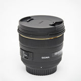 Used Sigma 50mm f1.4 EX DG HSM Canon EF Mount Lens