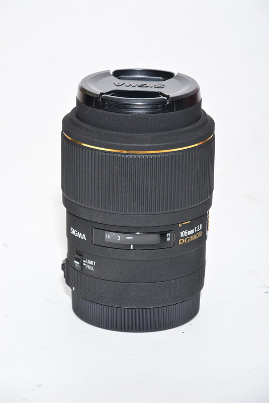 Used Sigma EX 105mm f/2.8 DG Macro Canon Mount Lens
