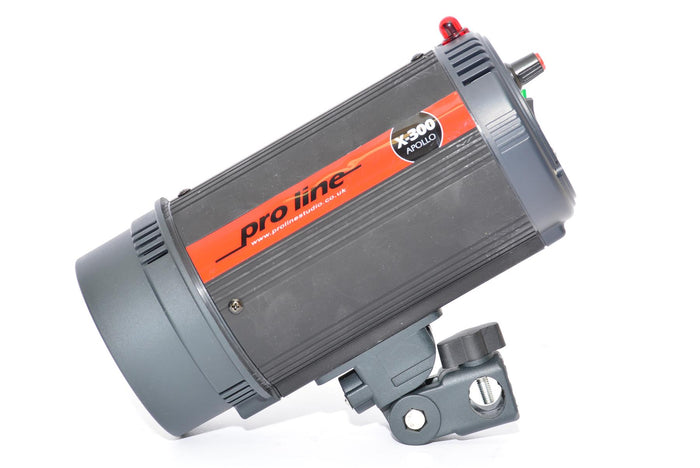 Used Proline Apollo X-300 Flash Head with Snoot & Honey Comb