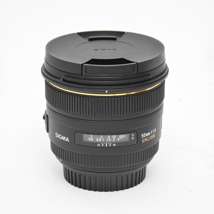 Used Sigma 50mm f1.4 EX DG HSM Canon EF Mount Lens