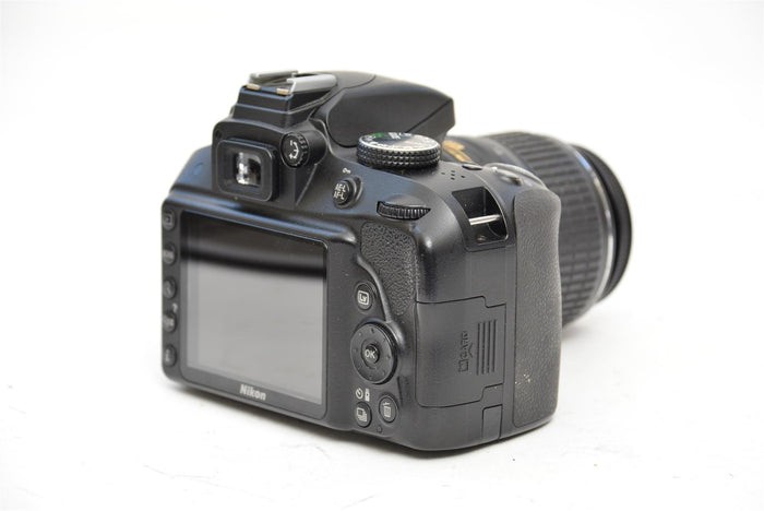 Used Nikon D3300 Body with 18-55 Lens
