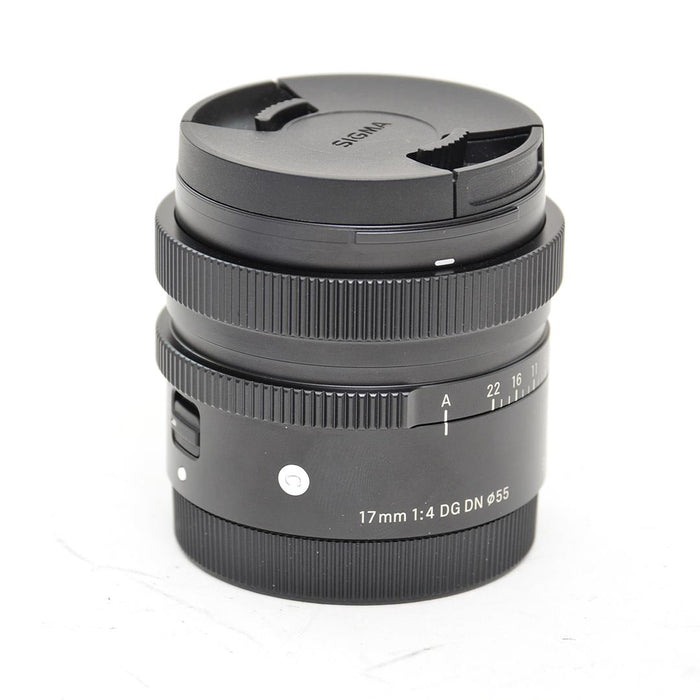 Used Sigma 17mm f4 DG DN Contemporary Lens for Sony E Mount