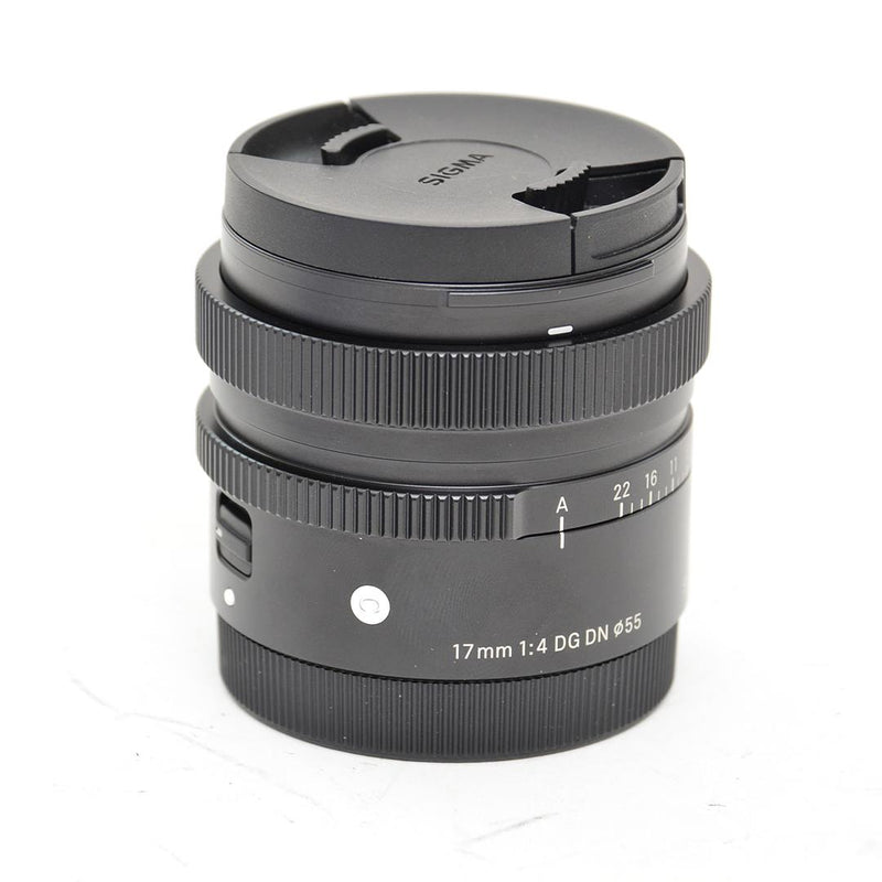 Used Sigma 17mm f4 DG DN Contemporary Lens for Sony E Mount