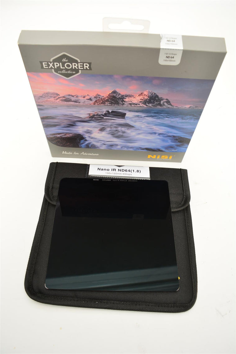 Used Nisi Explorer ND64 (1.8) 6 Stop Filter