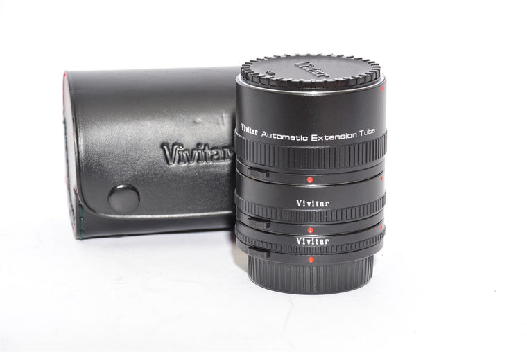 Used Vivitar Yashica Extension Tubes