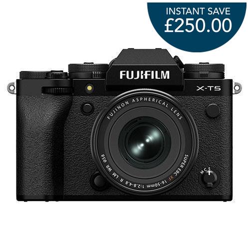 Fujifilm X-T5 Kit with XF 16-50mm lens - Black