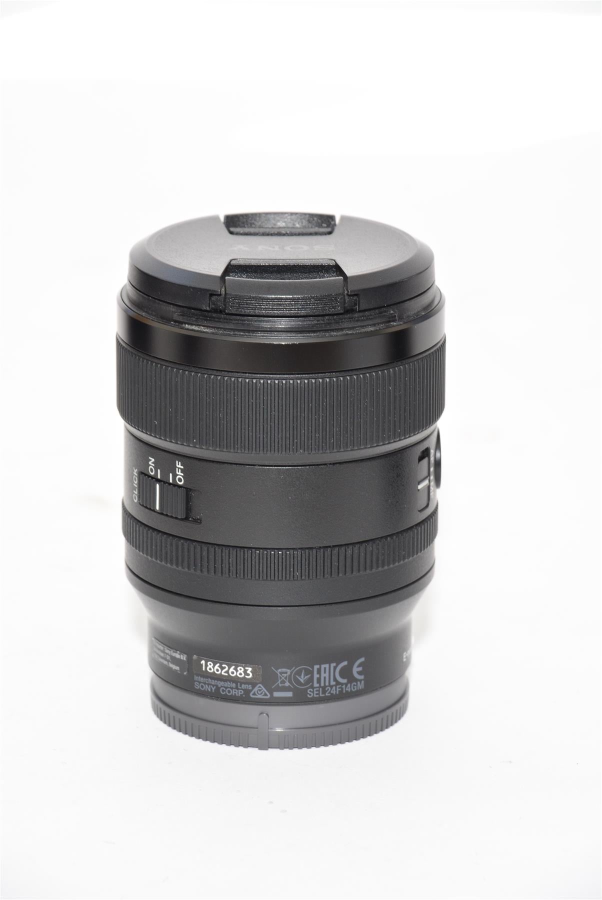 Used Sony FE 24mm F1.4 G Master Lens